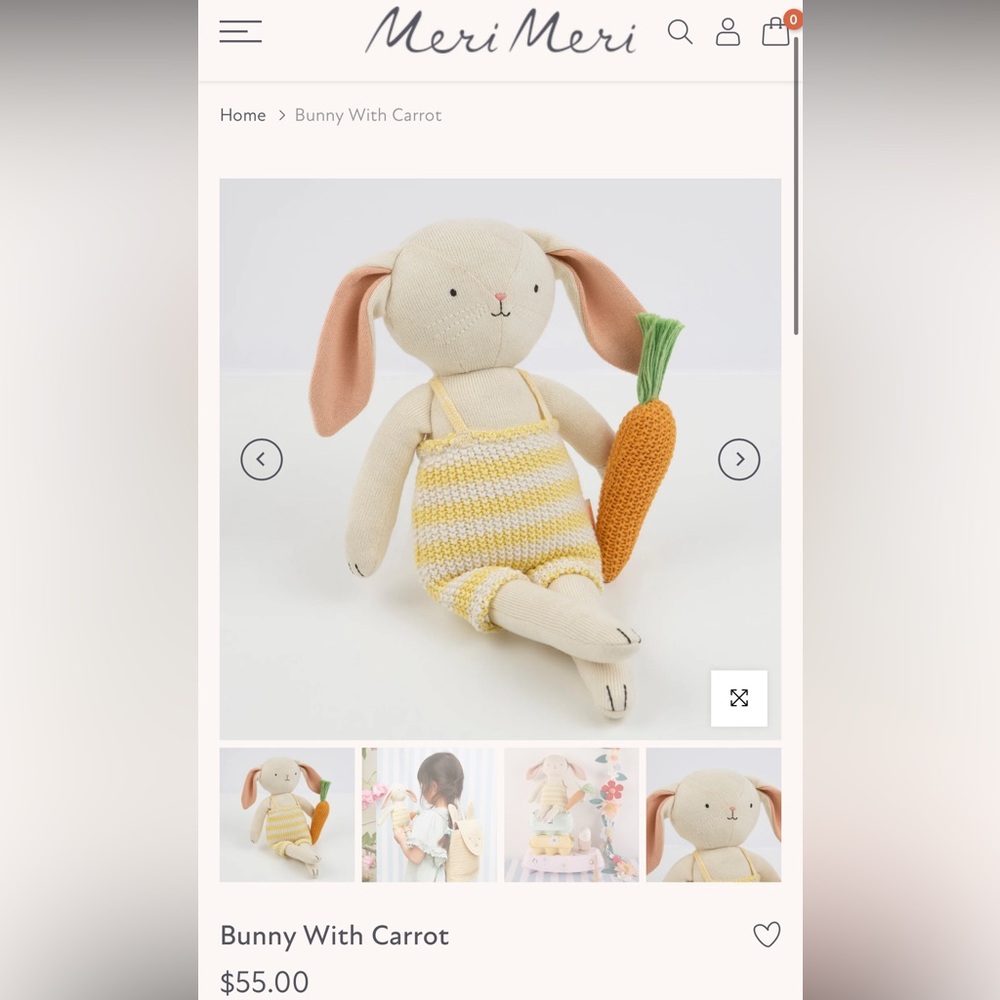 Meri Meri Bunny - Picture 6 of 6